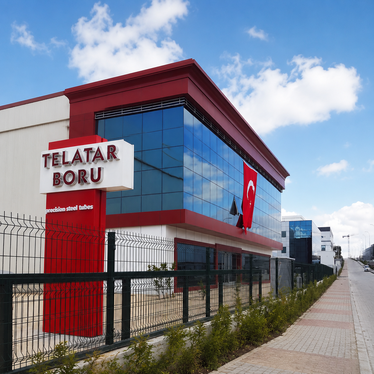 Telatar Boru üretim tesisi